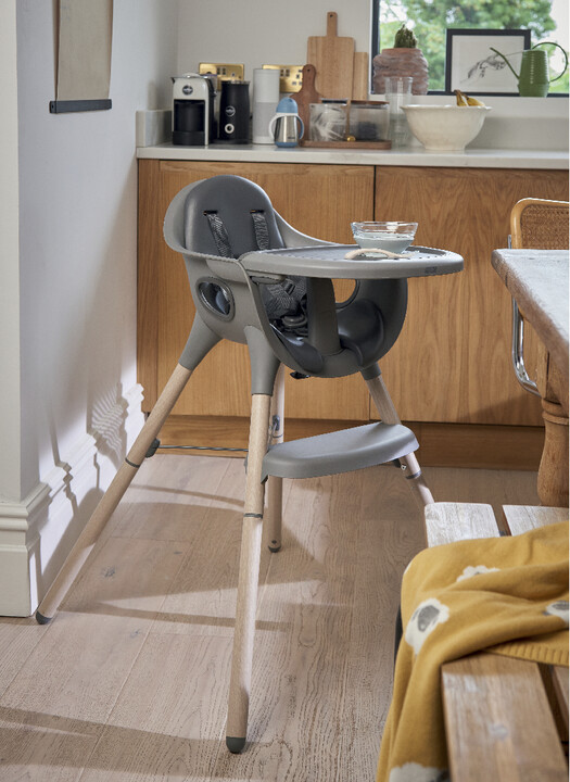 Baby Bug Bluebell with Scandi Grey Juice Highchair Highchair image number 7